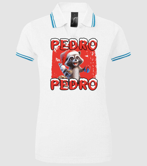  minta fehér pólón