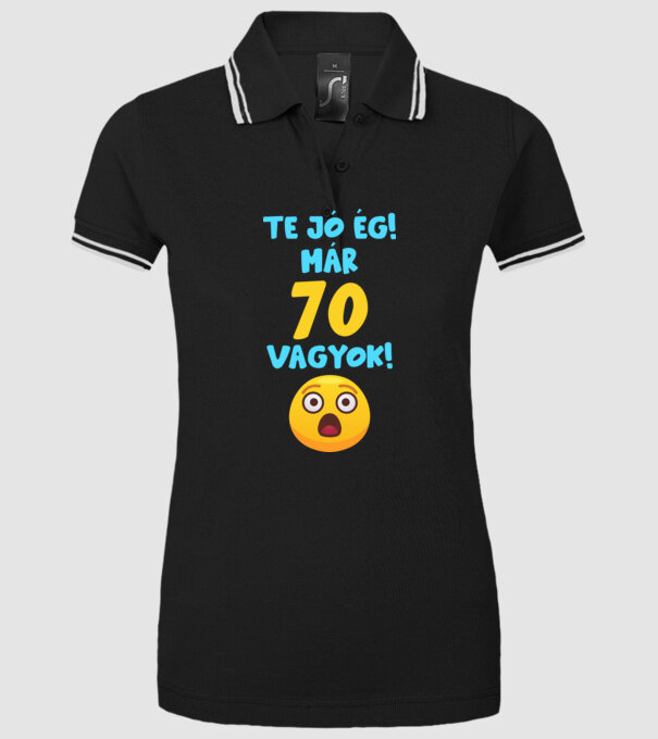  minta fekete pólón