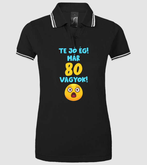  minta fekete pólón