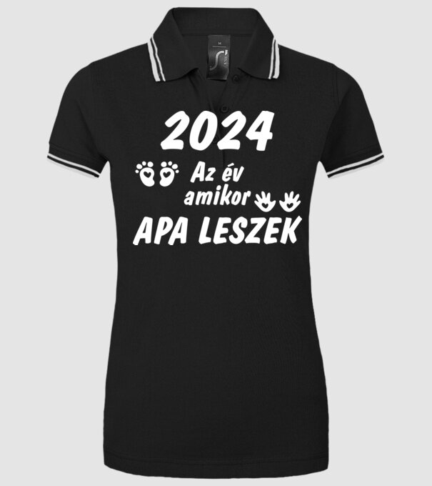  minta fekete pólón