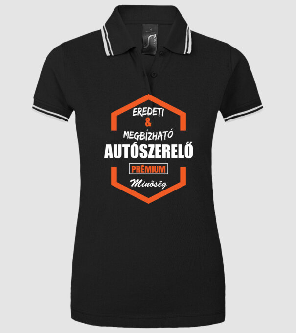  minta fekete pólón