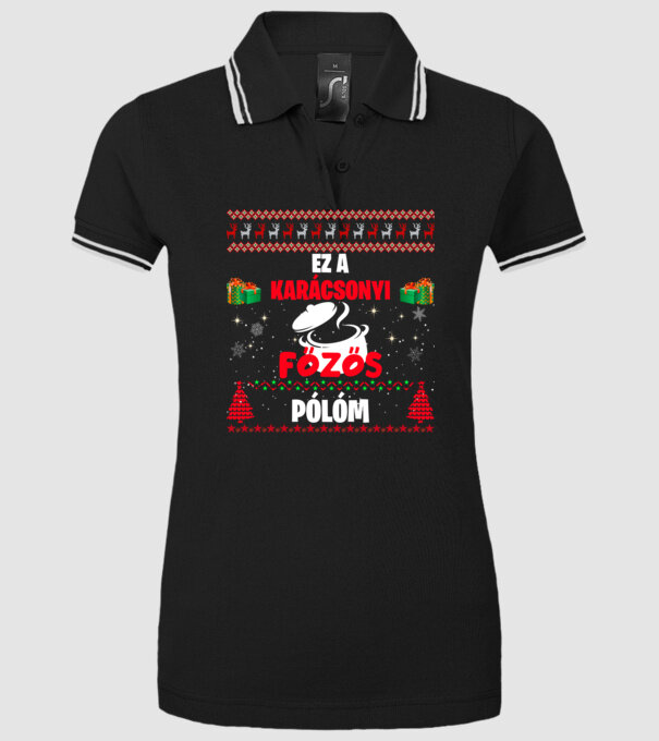  minta fekete pólón