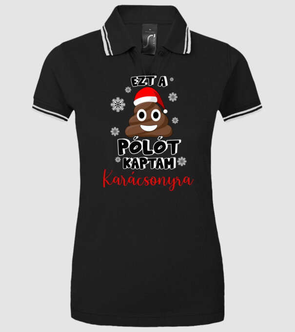  minta fekete pólón