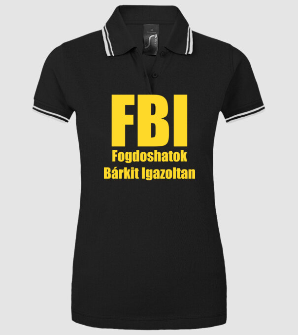  minta fekete pólón
