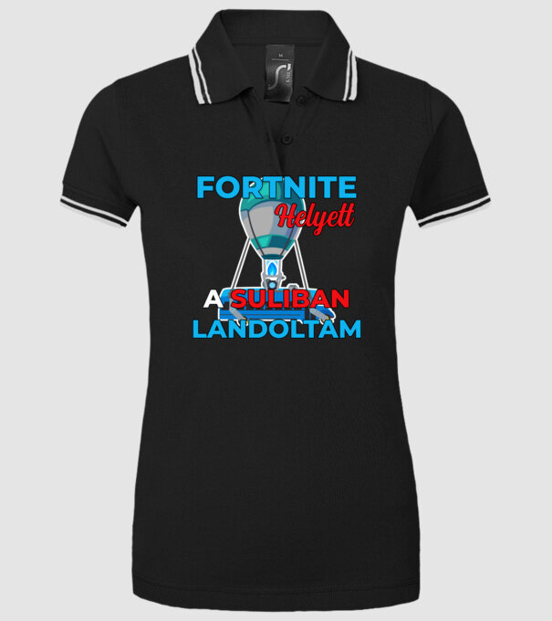  minta fekete pólón