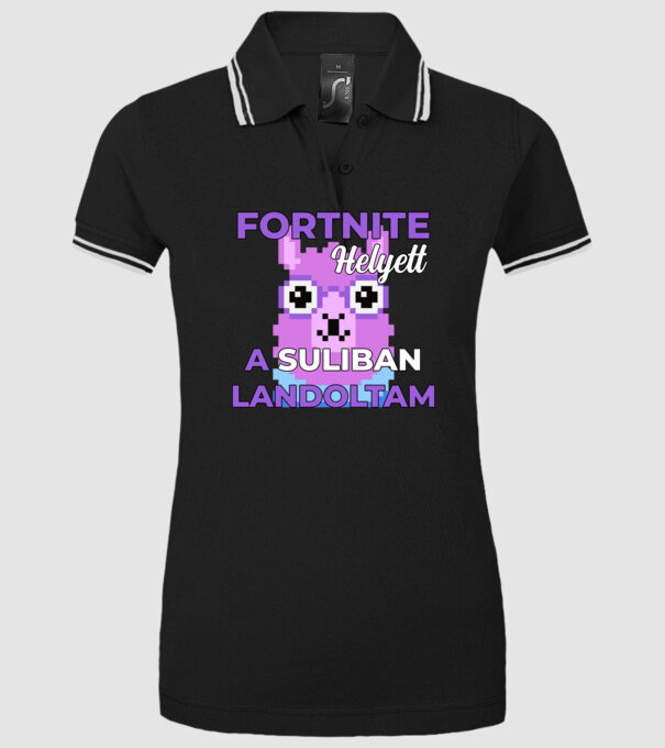  minta fekete pólón