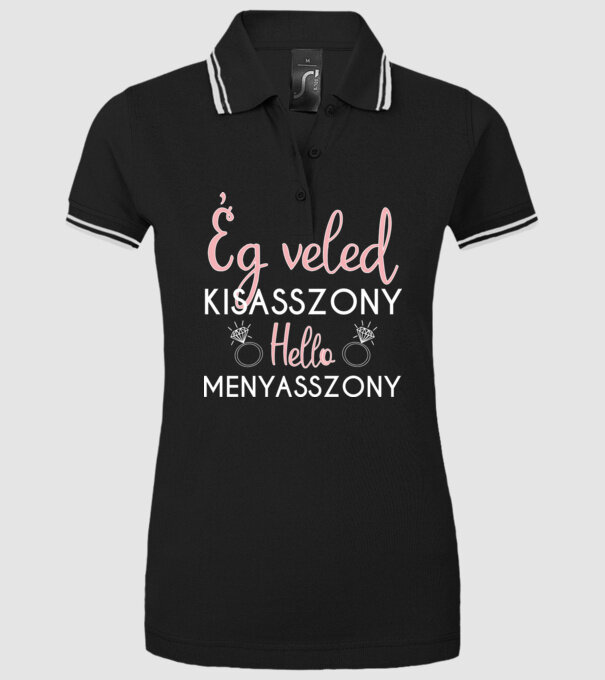  minta fekete pólón