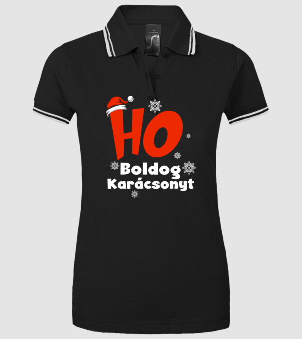  minta fekete pólón