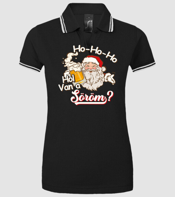  minta fekete pólón