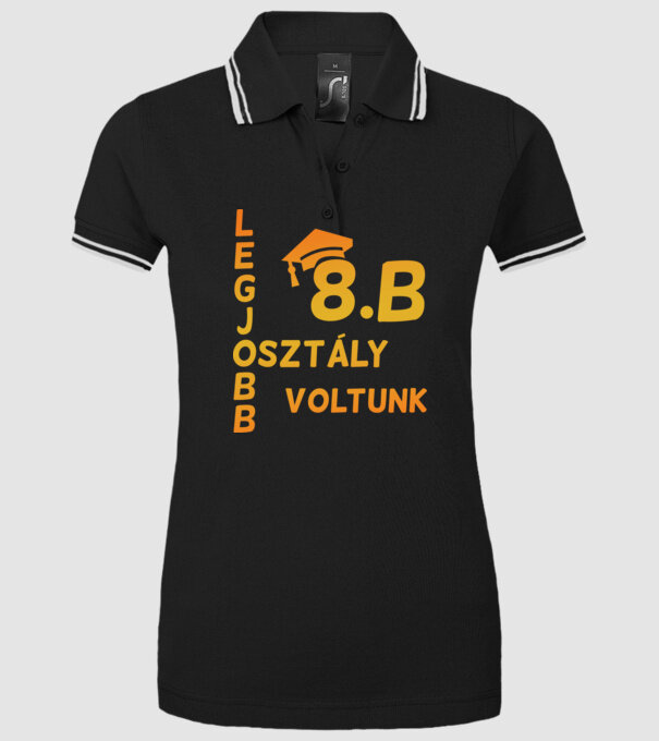  minta fekete pólón