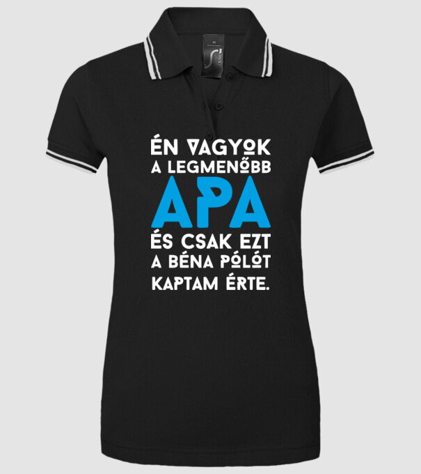  minta fekete pólón