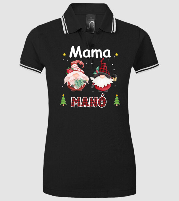  minta fekete pólón