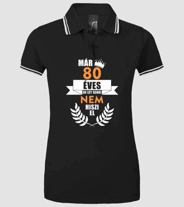  minta fekete pólón
