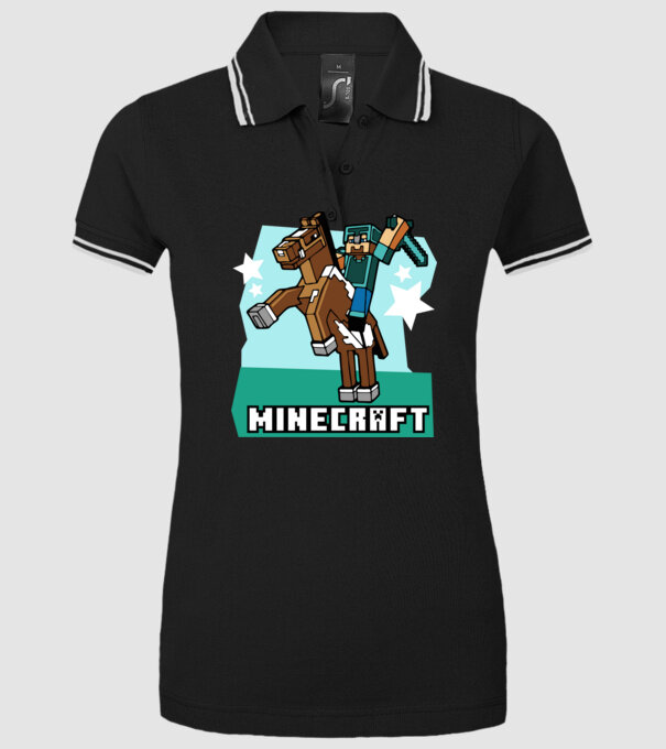  minta fekete pólón