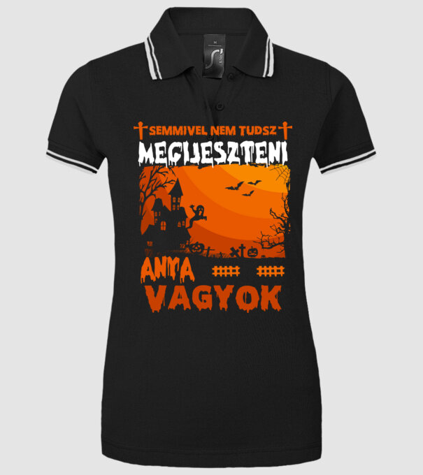  minta fekete pólón