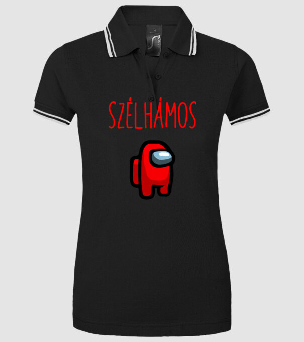  minta fekete pólón