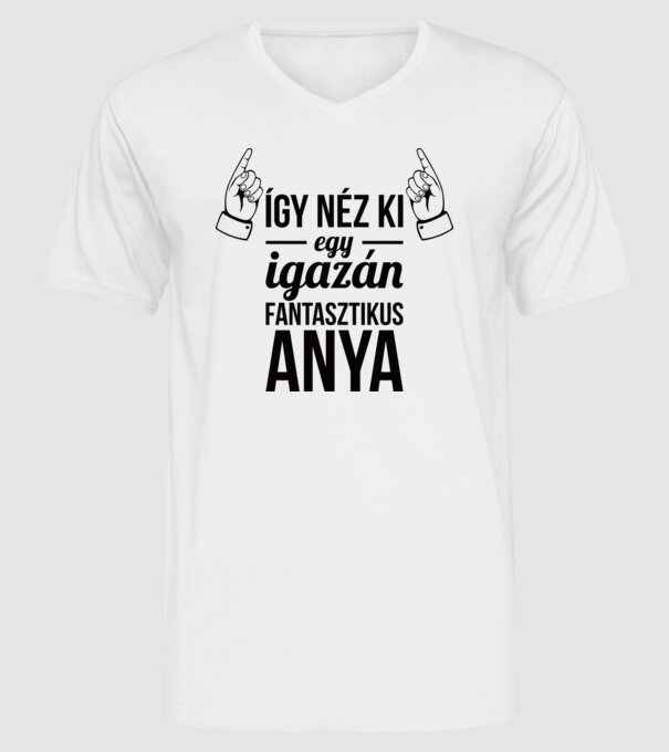  minta fehér pólón