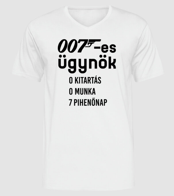  minta fehér pólón