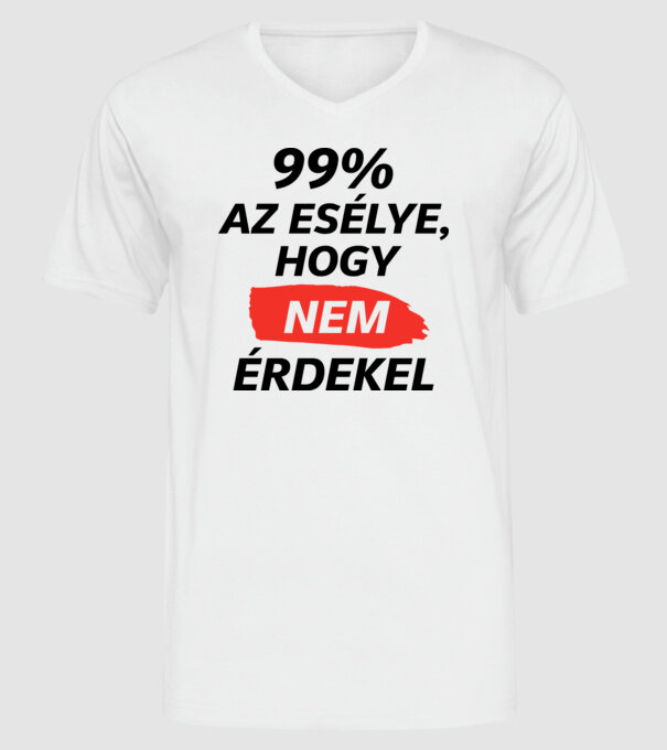  minta fehér pólón