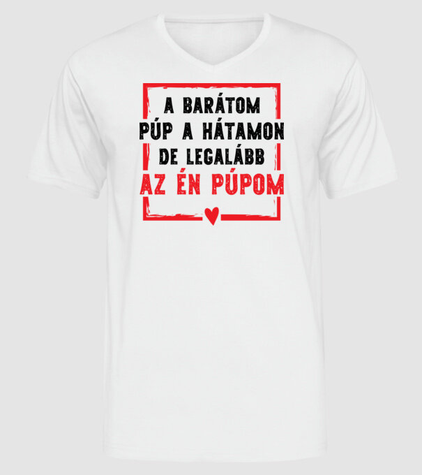  minta fehér pólón