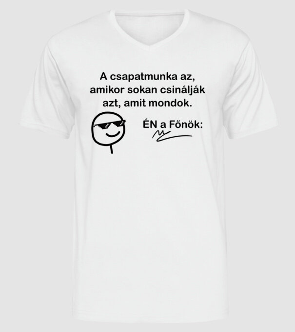  minta fehér pólón