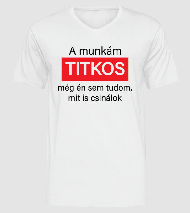  minta fehér pólón
