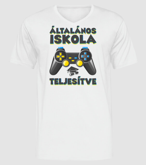  minta fehér pólón