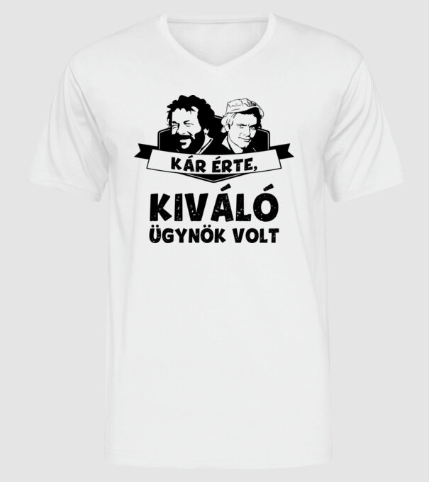  minta fehér pólón