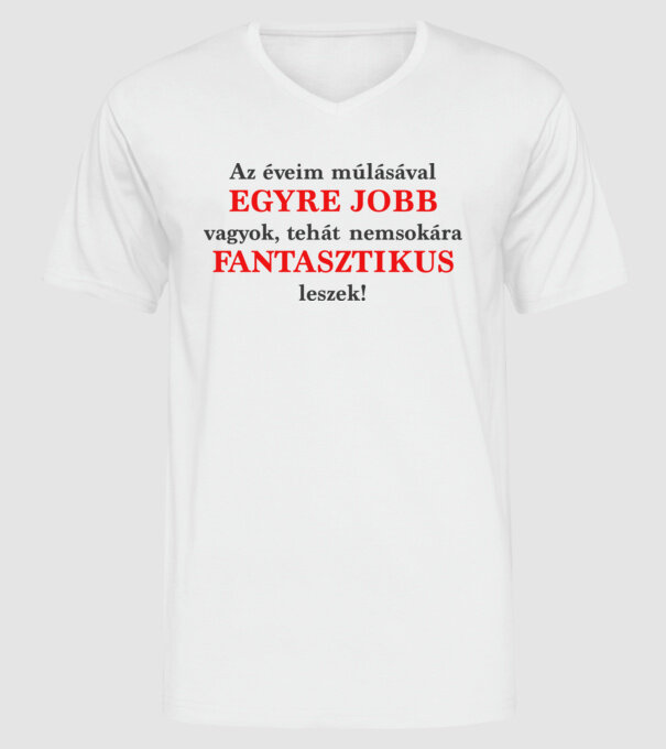  minta fehér pólón