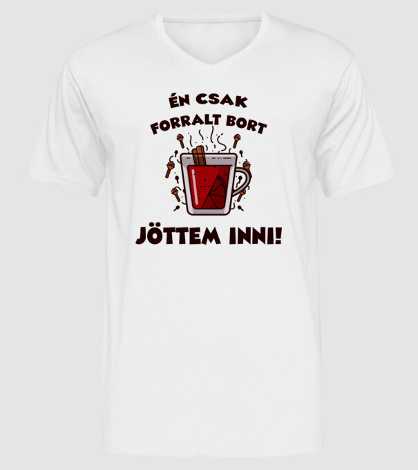  minta fehér pólón