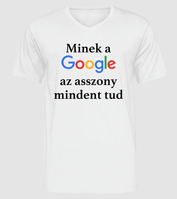 minta fehér pólón