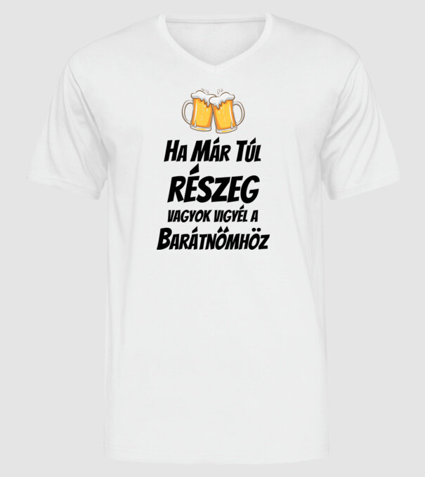  minta fehér pólón
