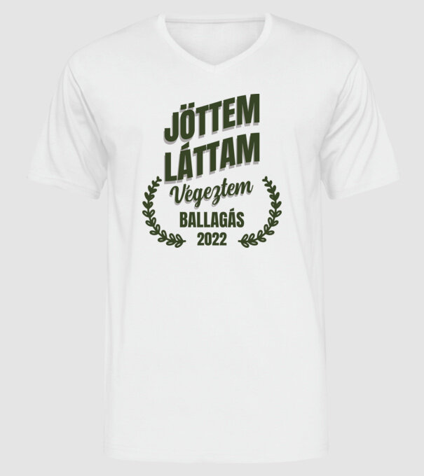 minta fehér pólón