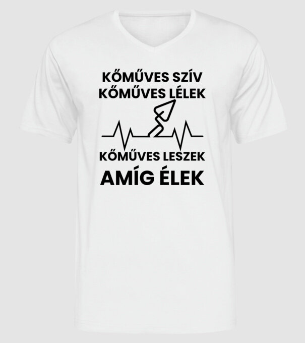  minta fehér pólón