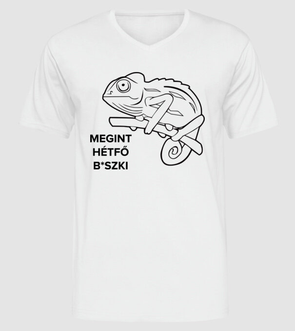  minta fehér pólón