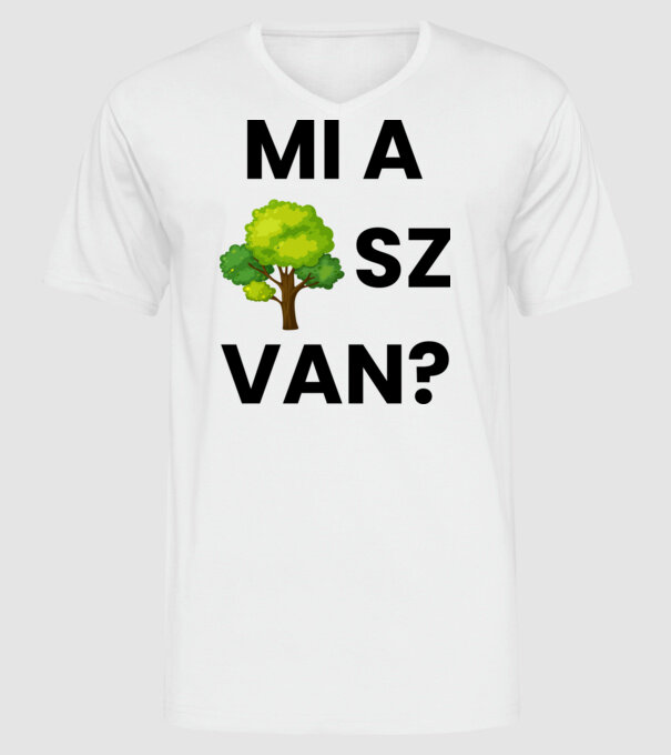 minta fehér pólón