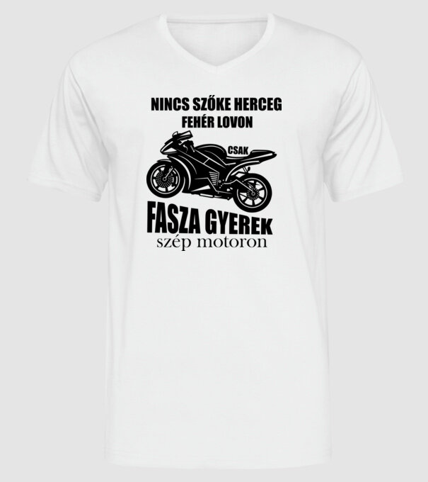  minta fehér pólón