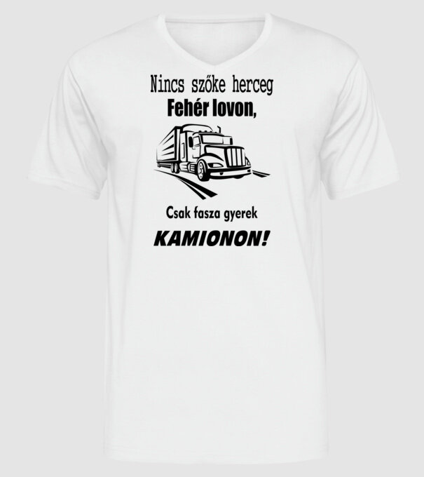  minta fehér pólón