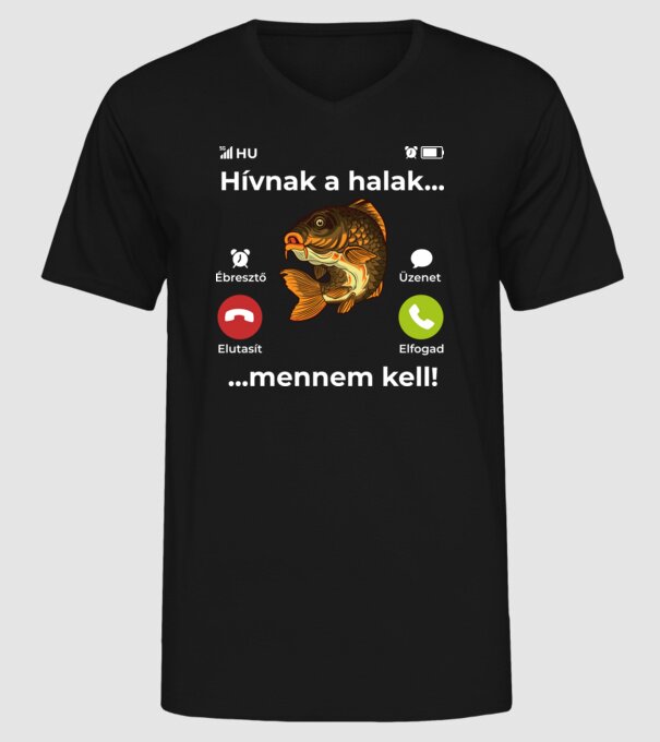  minta fekete pólón