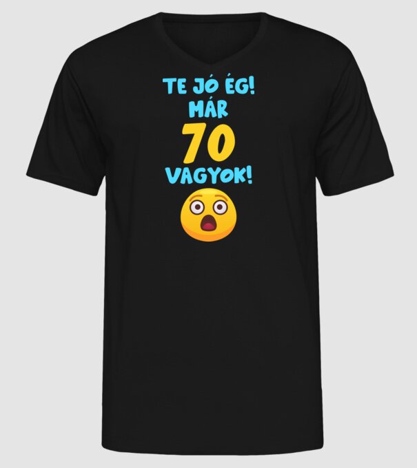  minta fekete pólón