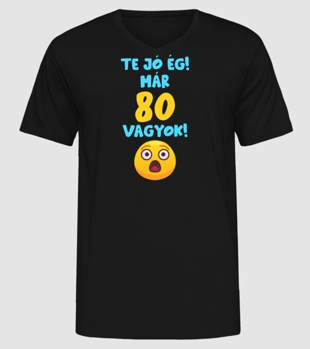  minta fekete pólón