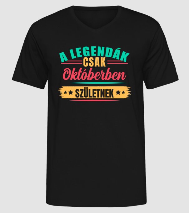  minta fekete pólón