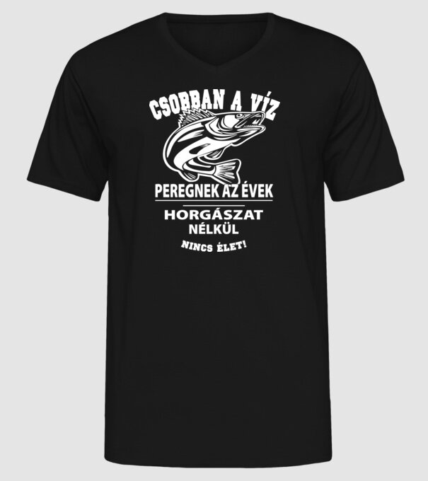  minta fekete pólón