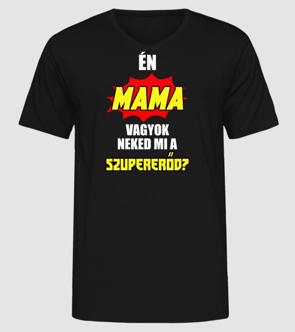  minta fekete pólón