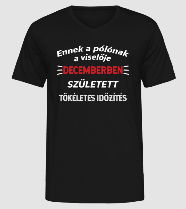  minta fekete pólón