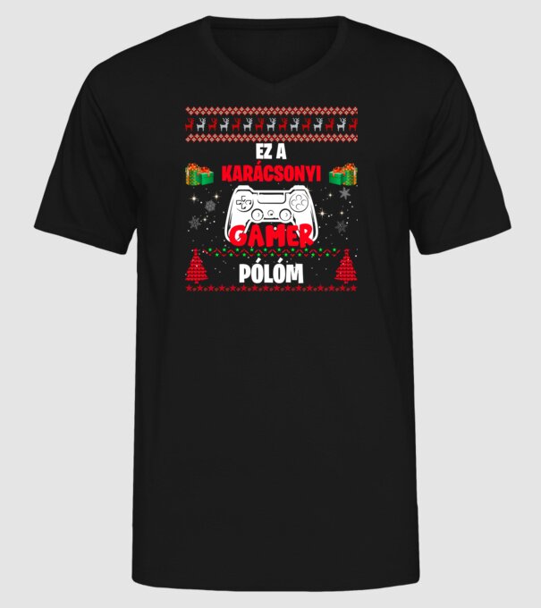  minta fekete pólón