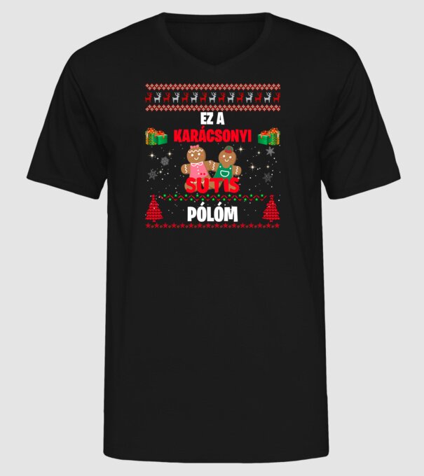  minta fekete pólón