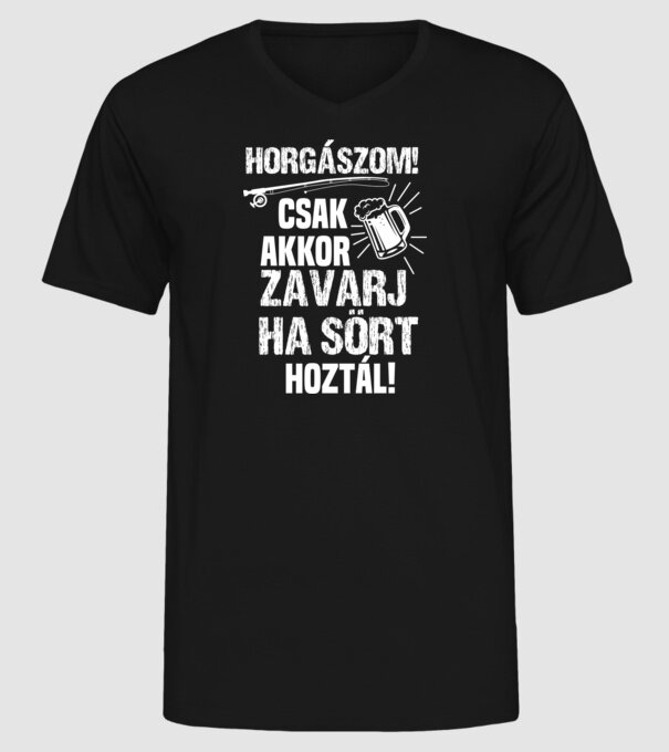  minta fekete pólón
