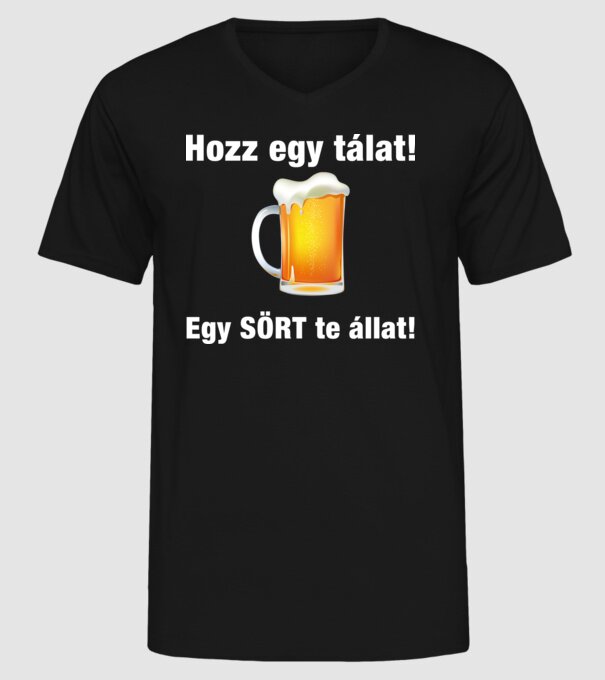  minta fekete pólón