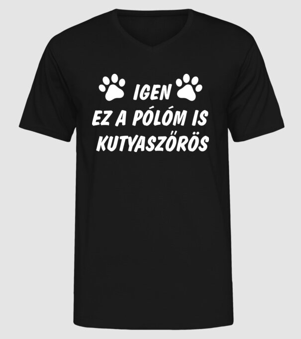  minta fekete pólón